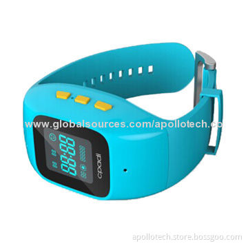 Children's Smart Watches, Bluetooth Rings with GPS + AGPS Dual-positioning System/Fence/SOS Function